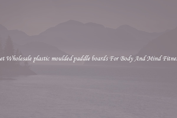 Get Wholesale plastic moulded paddle boards For Body And Mind Fitness.