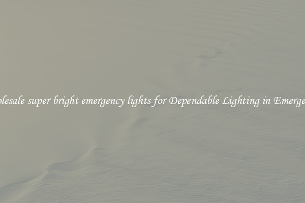 Wholesale super bright emergency lights for Dependable Lighting in Emergencies